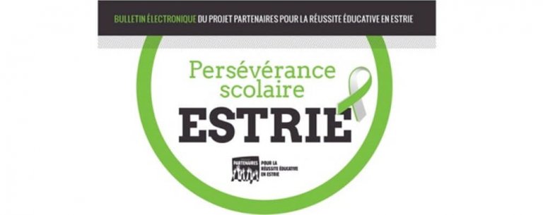 Infolettre de la persévérance scolaire en Estrie