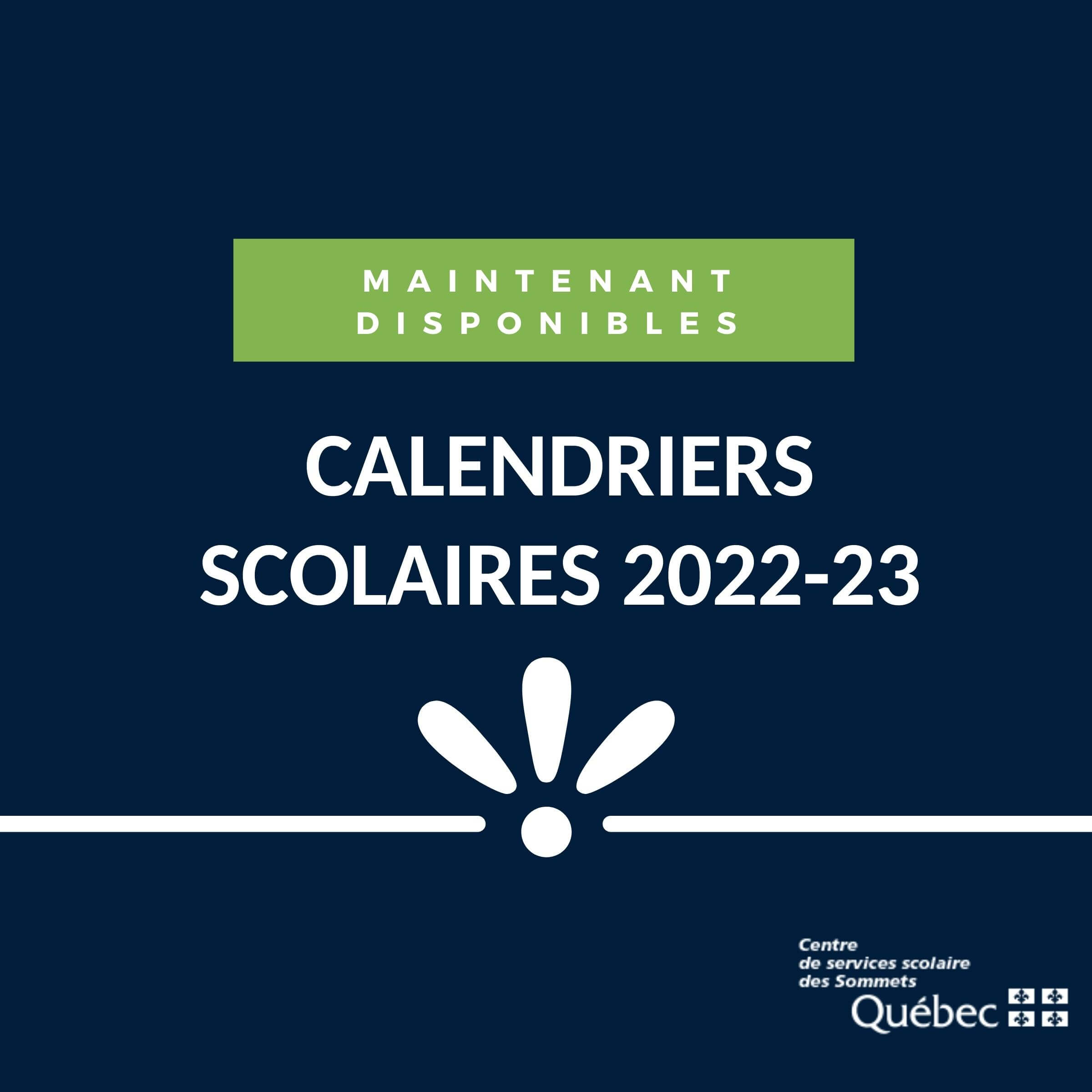 Le calendrier au primaire