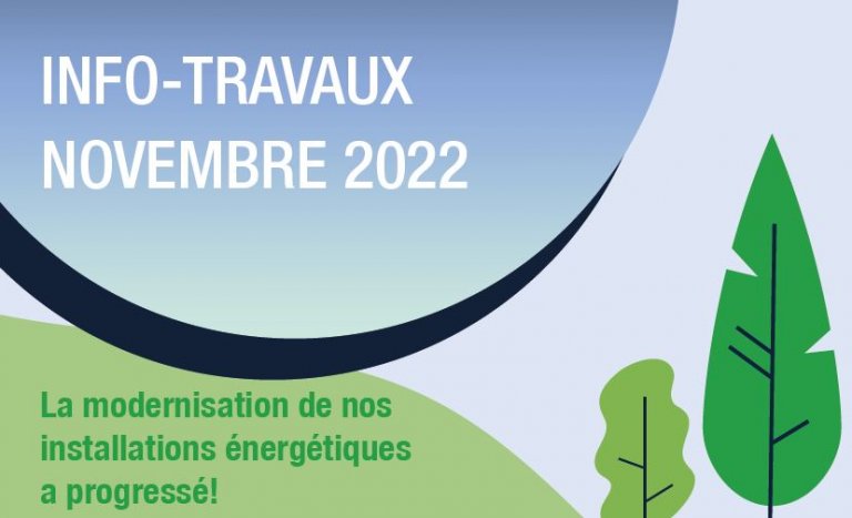 Projet écoénergétique – Des travaux majeurs réalisés dans nos établissements pour réduire nos GES