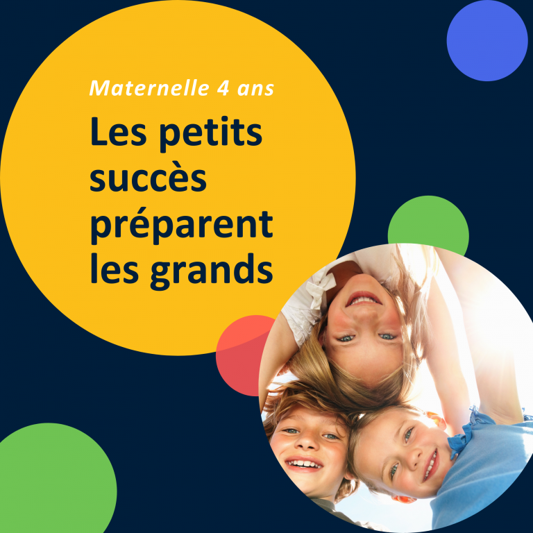 Maternelle 4 ans – Places disponibles dans plusieurs écoles