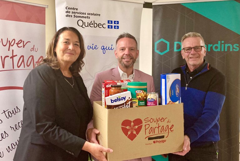 Un coup de pouce alimentaire pour une centaine de familles de la MRC de Memphrémagog