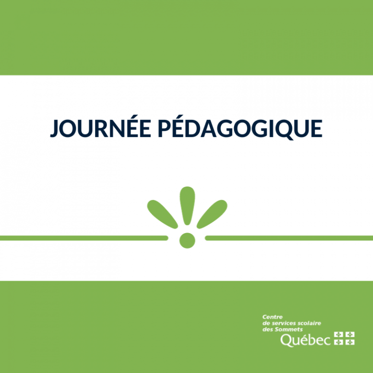 Journée pédagogique – 3 mai 2024