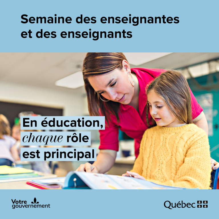 Semaine des enseignantes et des enseignants