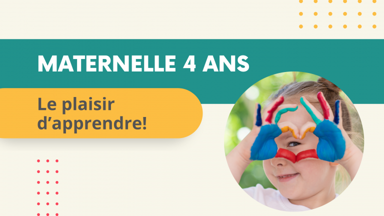 Maternelle 4 ans : places disponibles dans plusieurs écoles