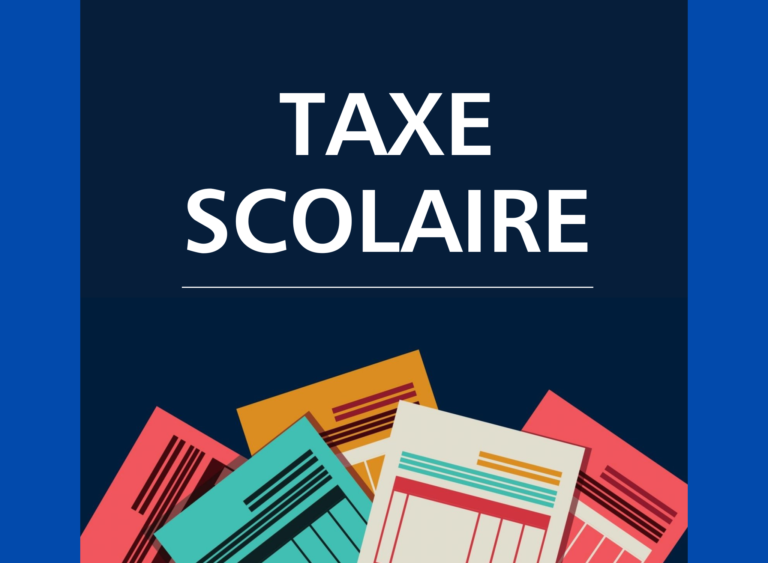 Taxe scolaire 2025-2026