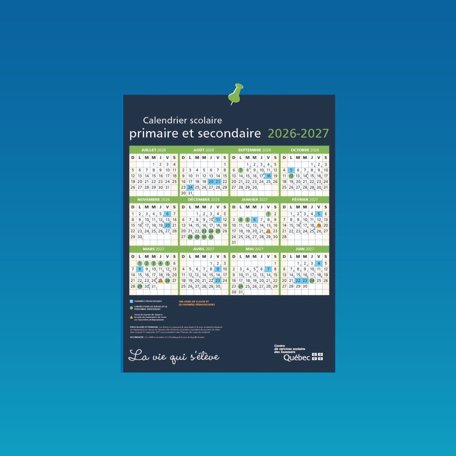 Calendrier Scolaire 2026 2027 Maintenant Disponible Centre De calendrier-scolaire-2026-2027-maintenant-disponible-centre-de