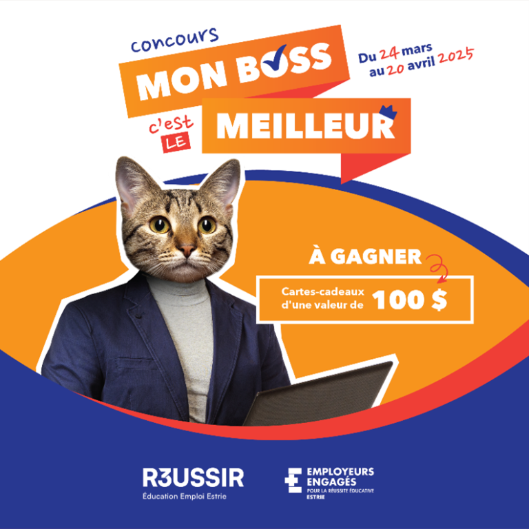 Concours « Mon boss c’est le meilleur » – 16 mars au 12 avril 2026