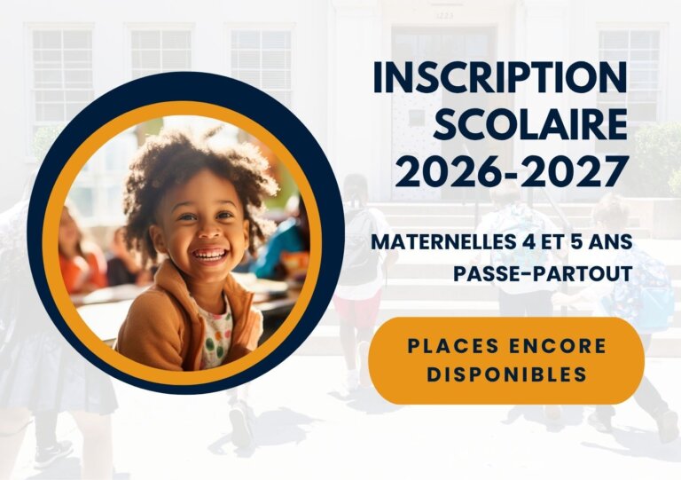 Inscription toujours possible au préscolaire pour la prochaine année scolaire