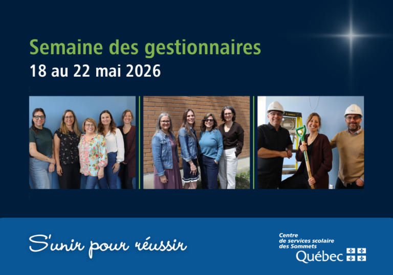 Semaine des gestionnaires – 18 au 22 mai 2026